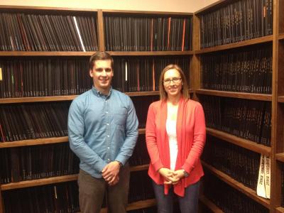 Graduate Students: David Schaeffer and Sarah Saint