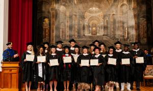 IOMP Group Photo on Stage